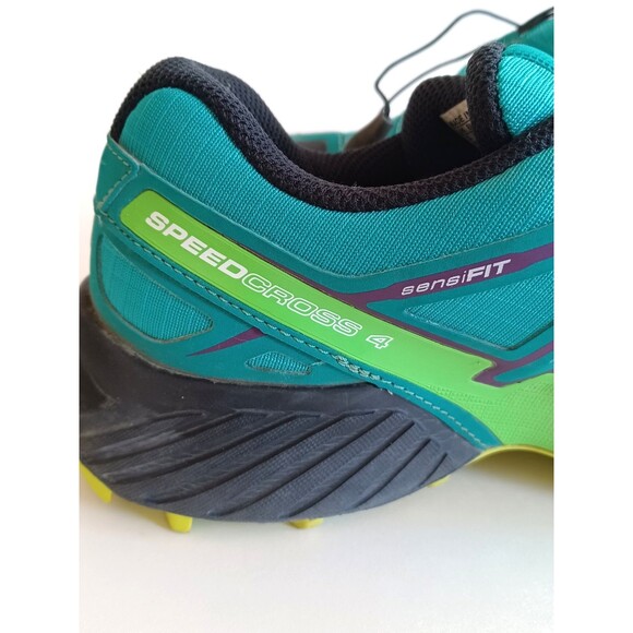 Salomon Speedcross 4 Womens 7.5 Trail Running Shoe Athletic Sneaker Hiking - Picture 10 of 11
